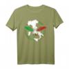 Italien T-Shirt mit Flagge für Damen, Kinder & Herren - Perfekt als Geschenk für Italienliebhaber & Sizilien-Fans