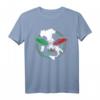 Italien T-Shirt mit Flagge für Damen, Kinder & Herren - Perfekt als Geschenk für Italienliebhaber & Sizilien-Fans