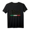 Italienische Flagge T-Shirt mit 4 Sternen - Bella Italia Outfit für Fans, Freunde & Italienliebhaber