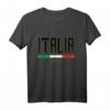Italienische Flagge T-Shirt mit 4 Sternen - Bella Italia Outfit für Fans, Freunde & Italienliebhaber