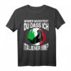 Italien T-Shirt mit Flagge - Damen, Herren & Kinder Geschenkidee für Italienliebhaber, Fußball & Pizza Fans aus Rom, Venedig, Neapel & Mailand