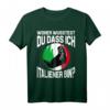 Italien T-Shirt mit Flagge - Damen, Herren & Kinder Geschenkidee für Italienliebhaber, Fußball & Pizza Fans aus Rom, Venedig, Neapel & Mailand