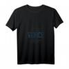 Damen Vintage Venedig T-Shirt im Retro Stil mit V-Ausschnitt – Klassisch geschnitten, leicht und modisch für Italien-Liebhaber