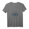 Damen Vintage Venedig T-Shirt im Retro Stil mit V-Ausschnitt – Klassisch geschnitten, leicht und modisch für Italien-Liebhaber