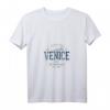 Damen Vintage Venedig T-Shirt im Retro Stil mit V-Ausschnitt – Klassisch geschnitten, leicht und modisch für Italien-Liebhaber