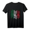 Damen Italien Flagge T-Shirt für Reise, Urlaub & Sightseeing – Perfektes Geschenk für Italienfans & Familie