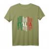 Damen Italien Flagge T-Shirt für Reise, Urlaub & Sightseeing – Perfektes Geschenk für Italienfans & Familie