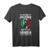 Italien Sardinien Italien T-Shirt mit Flagge - Perfektes Geschenk für Italiener & Italienliebhaber, ideal für Rom-Besuche und italienische Sprache
