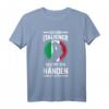 Italien Sardinien Italien T-Shirt mit Flagge - Perfektes Geschenk für Italiener & Italienliebhaber, ideal für Rom-Besuche und italienische Sprache