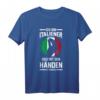 Italien Sardinien Italien T-Shirt mit Flagge - Perfektes Geschenk für Italiener & Italienliebhaber, ideal für Rom-Besuche und italienische Sprache