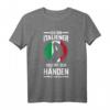 Italien Sardinien Italien T-Shirt mit Flagge - Perfektes Geschenk für Italiener & Italienliebhaber, ideal für Rom-Besuche und italienische Sprache