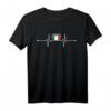 Italien Herzschlag T-Shirt - Stolz auf Italien, Italienische Geschenke & Fanartikel für Italien-Liebhaber