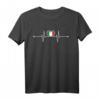 Italien Herzschlag T-Shirt - Stolz auf Italien, Italienische Geschenke & Fanartikel für Italien-Liebhaber