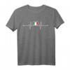 Italien Herzschlag T-Shirt - Stolz auf Italien, Italienische Geschenke & Fanartikel für Italien-Liebhaber