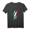 Italien Flagge Krallenspuren T-Shirt - Exklusives Design für Italien-Fans, Freunde & Familie, perfekt als Geschenk zu Geburtstag oder Weihnachten