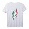 Italien Flagge Krallenspuren T-Shirt - Exklusives Design für Italien-Fans, Freunde & Familie, perfekt als Geschenk zu Geburtstag oder Weihnachten