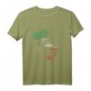 Italien Karte mit Städten – Souvenir T-Shirt für Italien-Reisende, Touristen & Urlauber
