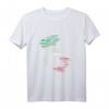 Italien Karte mit Städten – Souvenir T-Shirt für Italien-Reisende, Touristen & Urlauber