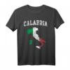 Italienische Flagge von Kalabrien, Vintage-Design, Used-Look T-Shirt – Klassischer Look für Italien-Liebhaber