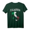 Italienische Flagge von Kalabrien, Vintage-Design, Used-Look T-Shirt – Klassischer Look für Italien-Liebhaber