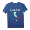 Italienische Flagge von Kalabrien, Vintage-Design, Used-Look T-Shirt – Klassischer Look für Italien-Liebhaber