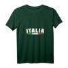 Damen Italia 2021 Trikot mit italienischer Flagge - Fan T-Shirt mit V-Ausschnitt, perfektes Geschenk für Italien-Fans zu Geburtstag & Weihnachten