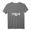 Damen Italia 2021 Trikot mit italienischer Flagge - Fan T-Shirt mit V-Ausschnitt, perfektes Geschenk für Italien-Fans zu Geburtstag & Weihnachten