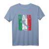 Italia Flagge Vintage T-Shirt mit italienischer Nationalflagge und Landkarte – Perfekt für Italienurlaub und Italienliebhaber