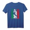 Italia Flagge Vintage T-Shirt mit italienischer Nationalflagge und Landkarte – Perfekt für Italienurlaub und Italienliebhaber
