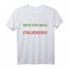 Herren Bete Für Mich Meine Frau Ist Italienerin - Lustiges Italien T-Shirt mit Flagge, Sarkastisches Geschenk für Ehemänner