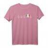 Herzschlag Herzlinie Herzfrequenz Italien Fahne - Patriotisches Italy T-Shirt für Fans und Liebhaber