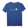 Herzschlag Herzlinie Herzfrequenz Italien Fahne - Patriotisches Italy T-Shirt für Fans und Liebhaber