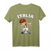 Dabbing Fußballtrikot für Jungen, Italien – Cooles Kinder-Fanshirt mit italienischer Flagge, perfekt für Fußballspiele, Training und als Geschenk für kleine Italien-Fans