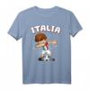 Dabbing Fußballtrikot für Jungen, Italien – Cooles Kinder-Fanshirt mit italienischer Flagge, perfekt für Fußballspiele, Training und als Geschenk für kleine Italien-Fans