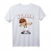 Dabbing Fußballtrikot für Jungen, Italien – Cooles Kinder-Fanshirt mit italienischer Flagge, perfekt für Fußballspiele, Training und als Geschenk für kleine Italien-Fans