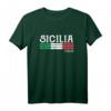 Sizilien italienisches Souvenir T-Shirt - Klassisch geschnitten, doppelt genähter Saum, ideales Geschenk für Italienliebhaber