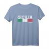Sizilien italienisches Souvenir T-Shirt - Klassisch geschnitten, doppelt genähter Saum, ideales Geschenk für Italienliebhaber