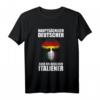 Deutsch & Italienisch Deutscher Italiener T-Shirt - Flaggen-Design für Stolz auf doppelte Herkunft und kulturelle Zugehörigkeit
