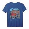 Cinque Terre Italien T-Shirt - Bunte Erinnerung an Ligurische Küstenregion, Souvenir für Italienurlaub & Ferienerinnerungen