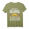 Italien Nonno Sizilien T-Shirt mit Flagge und Trinacria - Perfekt für Sizilien-Liebhaber und Großväter