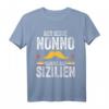 Italien Nonno Sizilien T-Shirt mit Flagge und Trinacria - Perfekt für Sizilien-Liebhaber und Großväter