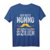 Italien Nonno Sizilien T-Shirt mit Flagge und Trinacria - Perfekt für Sizilien-Liebhaber und Großväter