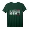 No Donnarumma No Party Italien 2021 Trikot - Fußball Fanartikel mit Flagge für Damen, Herren & Kinder, Geschenkidee zum Geburtstag & Vatertag