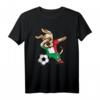 Dabbing Dog Italien Fußball T-Shirt – Lustiges Hundesportshirt für Italienische Fußballfans, Trainer und Freunde, Perfekt für Geburtstage & Turniere
