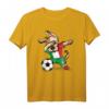 Dabbing Dog Italien Fußball T-Shirt – Lustiges Hundesportshirt für Italienische Fußballfans, Trainer und Freunde, Perfekt für Geburtstage & Turniere