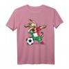 Dabbing Dog Italien Fußball T-Shirt – Lustiges Hundesportshirt für Italienische Fußballfans, Trainer und Freunde, Perfekt für Geburtstage & Turniere