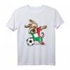 Dabbing Dog Italien Fußball T-Shirt – Lustiges Hundesportshirt für Italienische Fußballfans, Trainer und Freunde, Perfekt für Geburtstage & Turniere