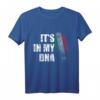 It's in my DNA Italien Flagge T-Shirt für Italiener - Stolz auf Herkunft und Heimat zeigen