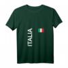 Italien T-Shirt Damen & Herren 2021 mit V-Ausschnitt - Landesthema, Fan- und Heimatshirt für Kinder und Erwachsene