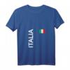 Italien T-Shirt Damen & Herren 2021 mit V-Ausschnitt - Landesthema, Fan- und Heimatshirt für Kinder und Erwachsene
